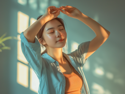Bright Indoor Portrait