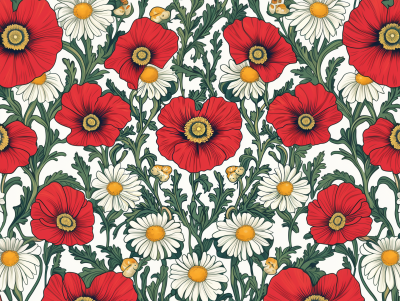 Floral Seamless Pattern
