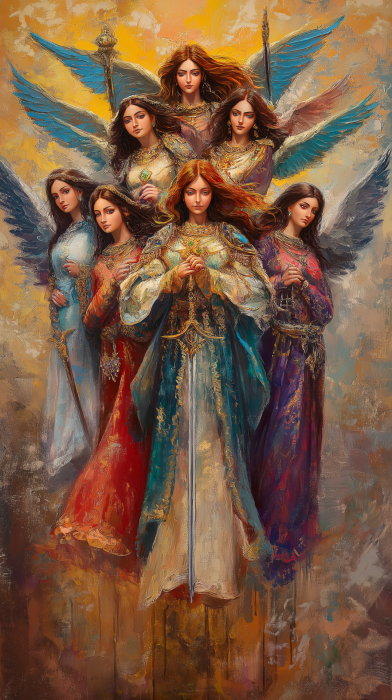 Seven Female Archangels