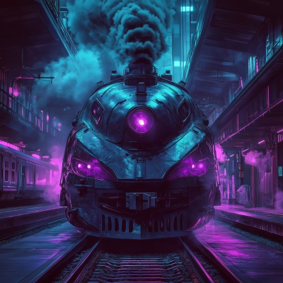 Futuristic Transformer Train