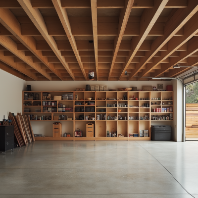 Spacious Garage Interior