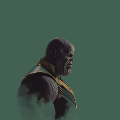 Renaissance Thanos Portrait