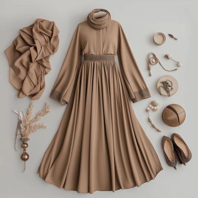 Mocha Ramadan Outfit