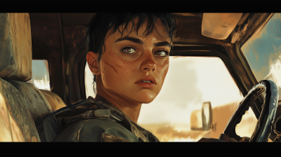 Post-Apocalyptic Convoy Driver