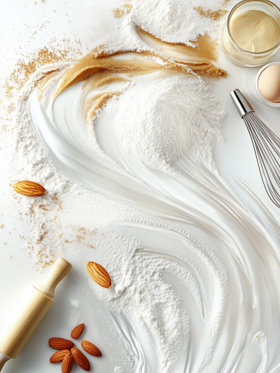 Baking Ingredients Display