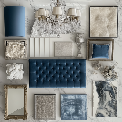 Luxurious Rustic Moodboard