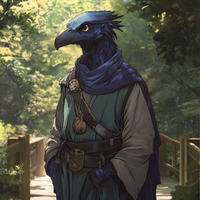 Kenku Character Portrait