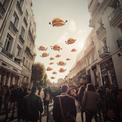 Flying Burgers Delight