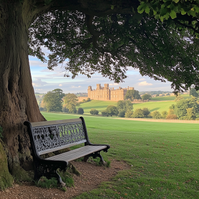 Serene Bench View