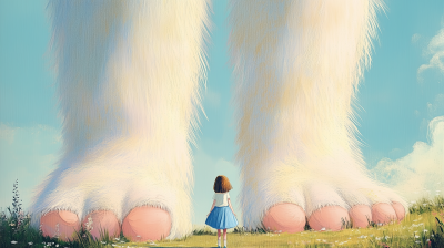 Dreamy Giant Feet