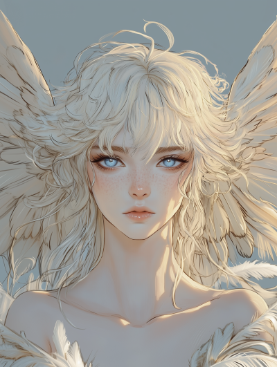 Majestic Angelic Figure