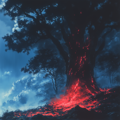 Eerie Forest Glow