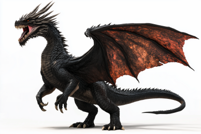 Gigantic Eldritch Black Dragon