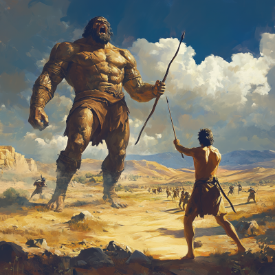 Battle of David and Goliath