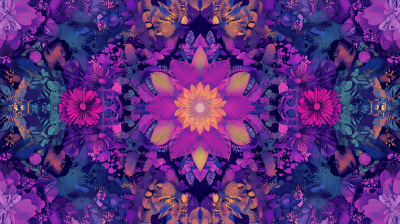 Psychedelic Bohemian Pattern