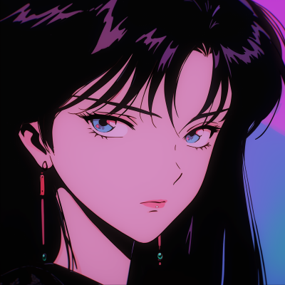 Shy Girl in 90s Anime