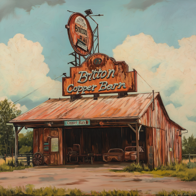 Britton Copper Barn Logo