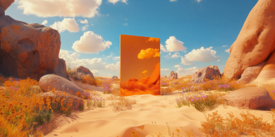 Desert Reflection