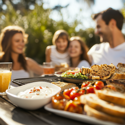 Family Barbecue Gathering