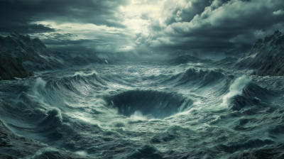 Explosion in Seawater