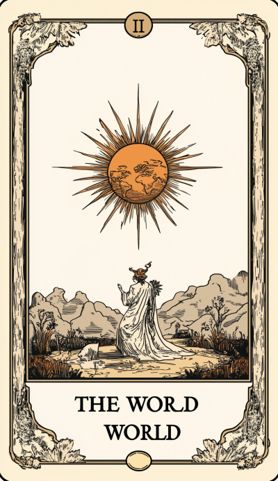 Tarot Card Frame