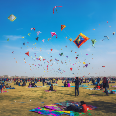 Vibrant Kite