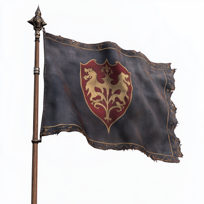 Medieval Heraldic Flag