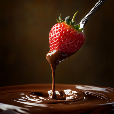 Strawberry Fondue Delight