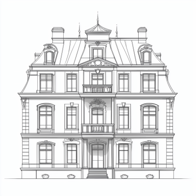 Elegant Manor Mansion