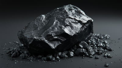 Shiny Black Coal
