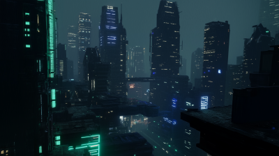 Dystopian Cityscape