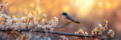 Swallow in Spring