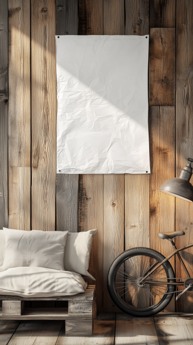 BMX Bike and Rustic Decor