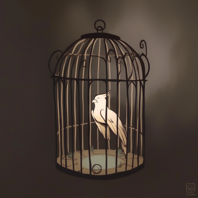 Heroic Fantasy Bird Cage