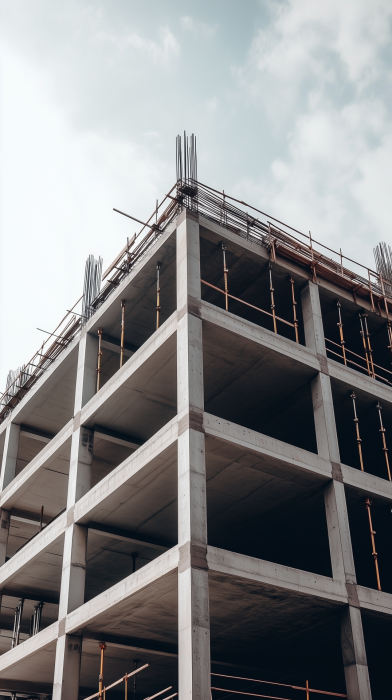 Unfinished Building Construction