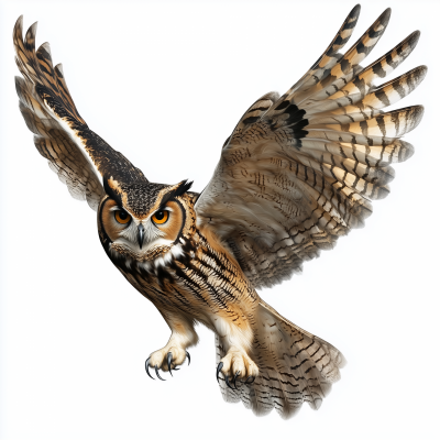 Owl in Flight