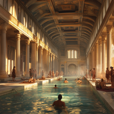 Hyper Realistic Baths of Caracalla