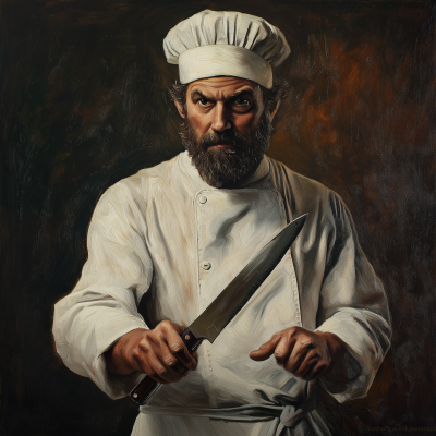Chef with Knife