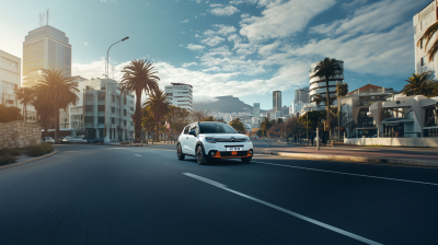 White Citroen C3 in Cape Town