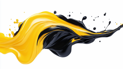 Hyper Realistic Swoosh of Paint