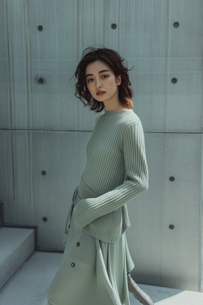 Elegant Japanese Street Style
