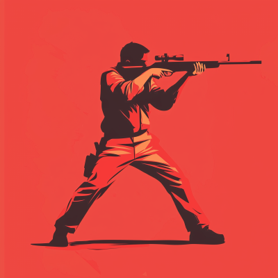 Man with Rifle