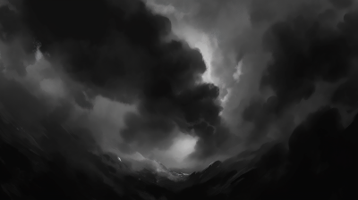 Dark Ominous Smoke