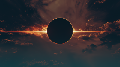 Moon Eclipse Art