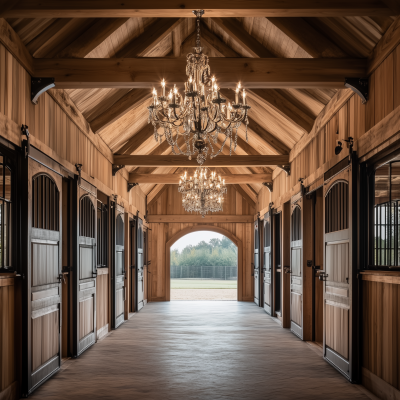 Elegant Horse Stable