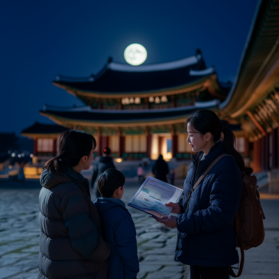 Serene Night at Gyeongbokgung
