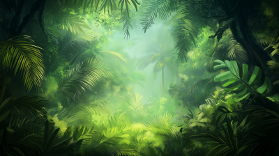 Natural Jungle Background