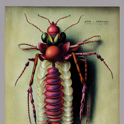 Hybrid Human Insect Anatomy