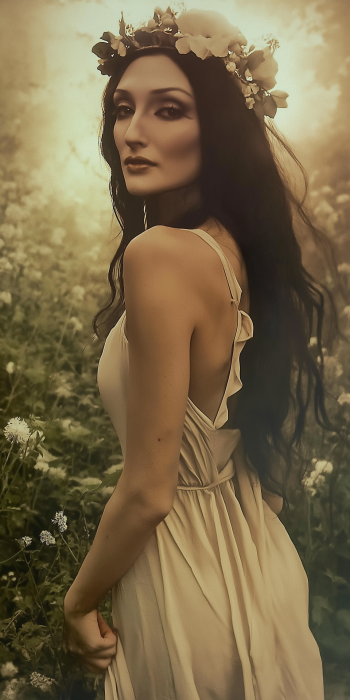 Golden hour landscape