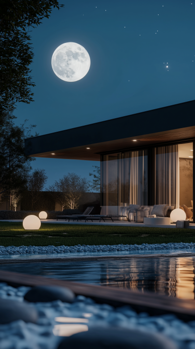 Dubai Night Villa